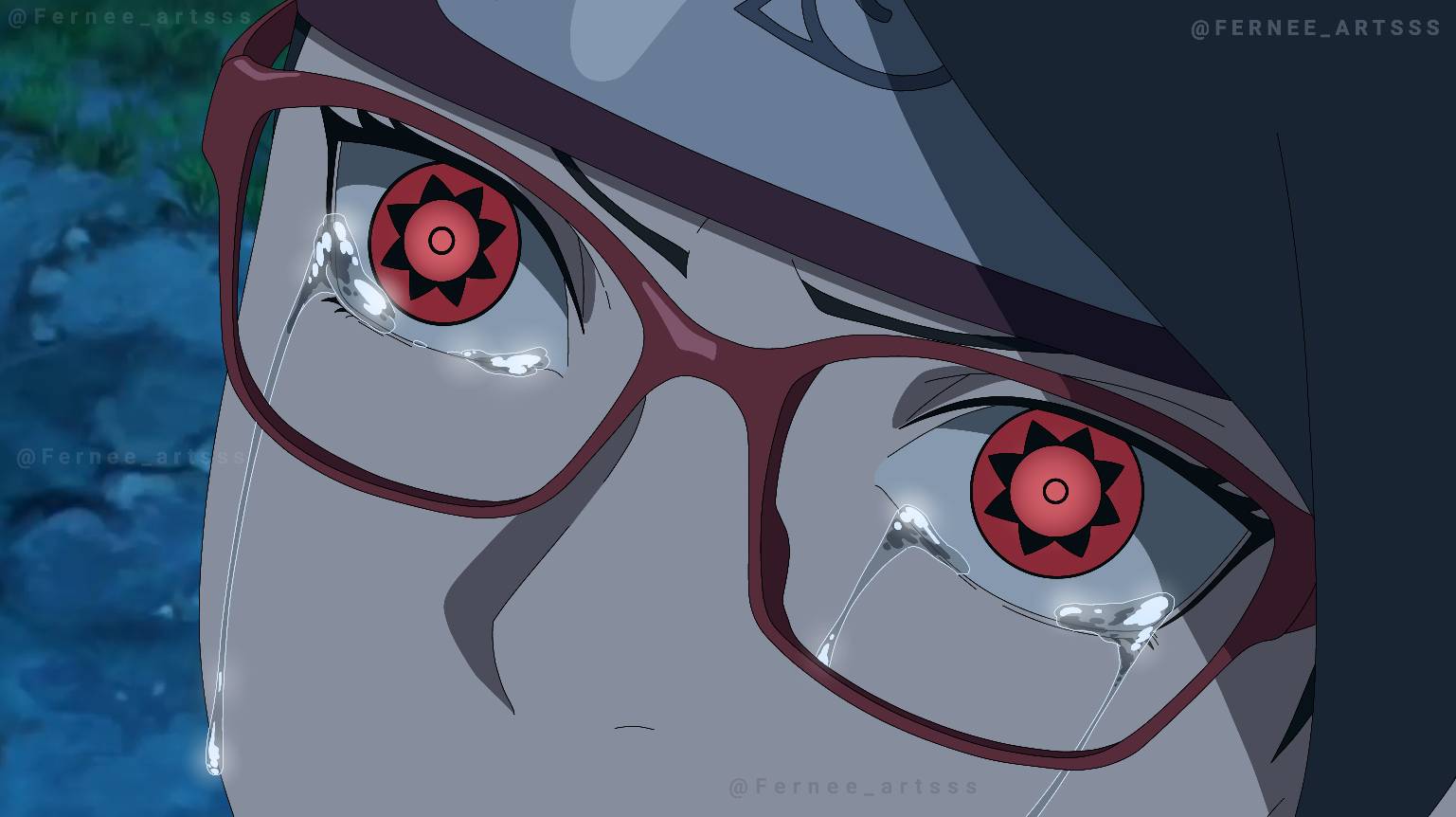 Uchiha Sarada // Boruto Manga (Colored) by ferneearts on DeviantArt