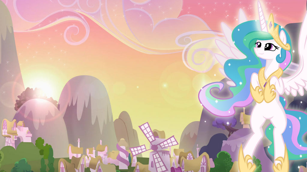 Celestia Raising The Sun By TheGreatPony On DeviantArt celestia-raising-the-sun-by-thegreatpony-on-deviantart