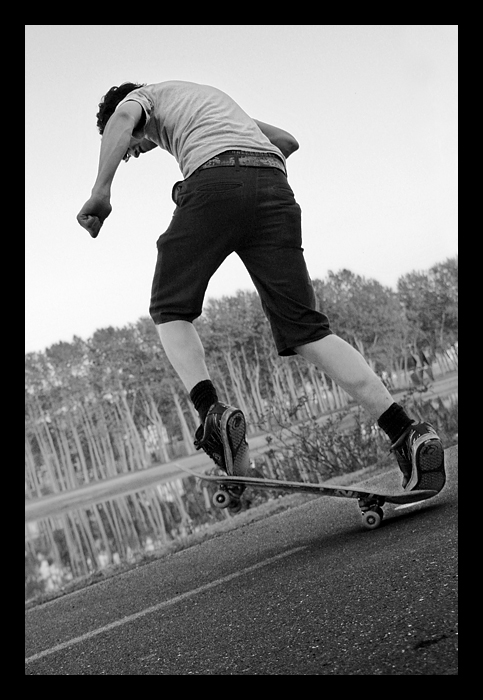 Skateboarding