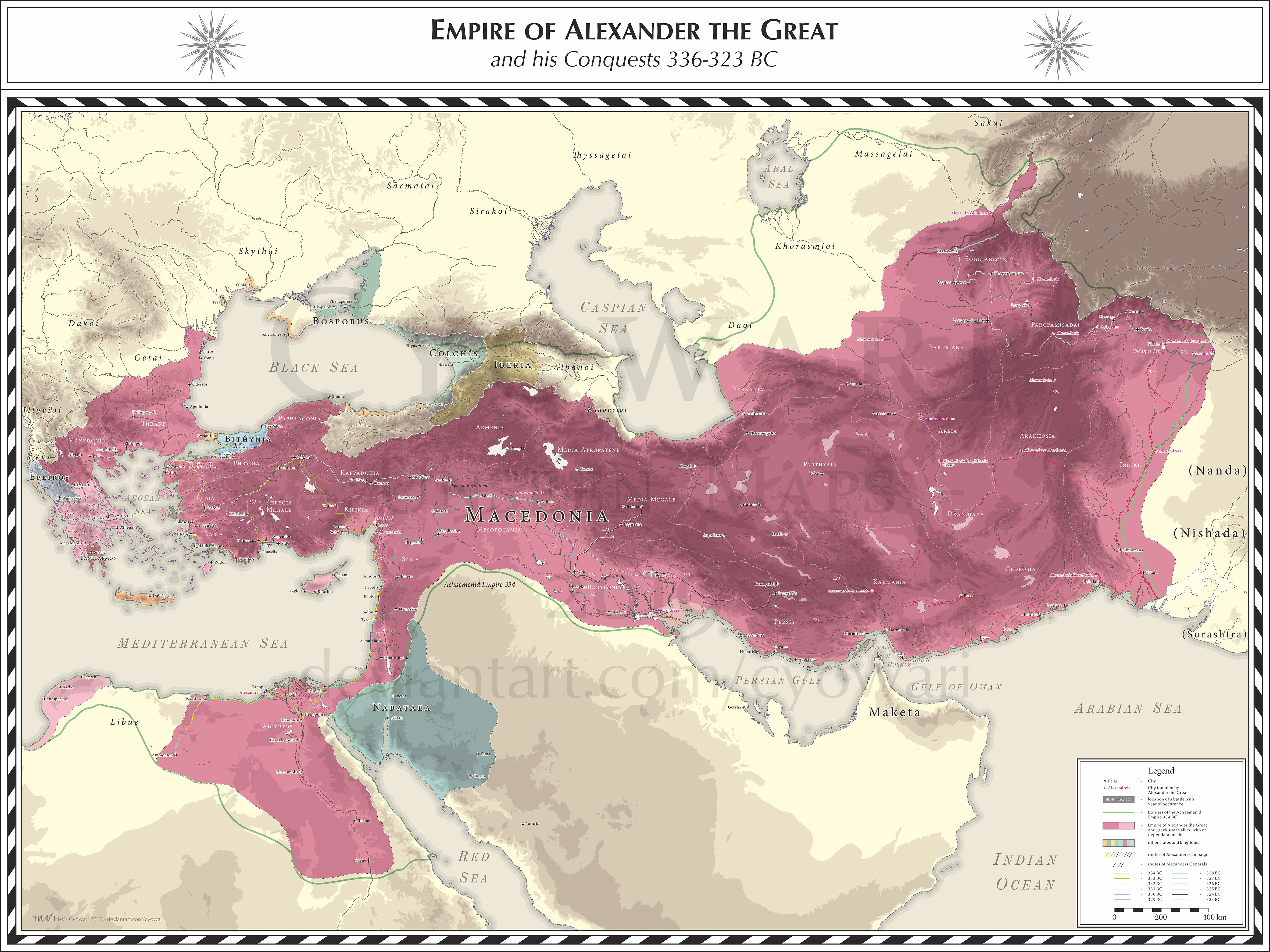 alexander the great empire vs roman empire