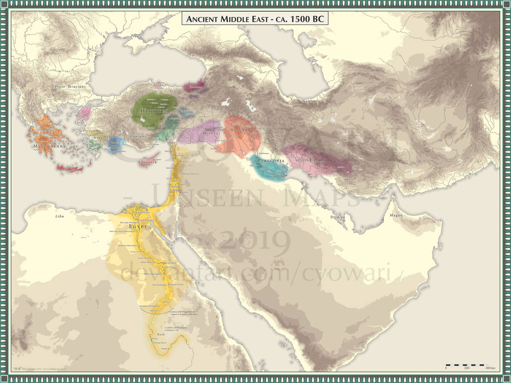 1500bc Language Map Ancient Middle East - 1500 BC by Cyowari on DeviantArt