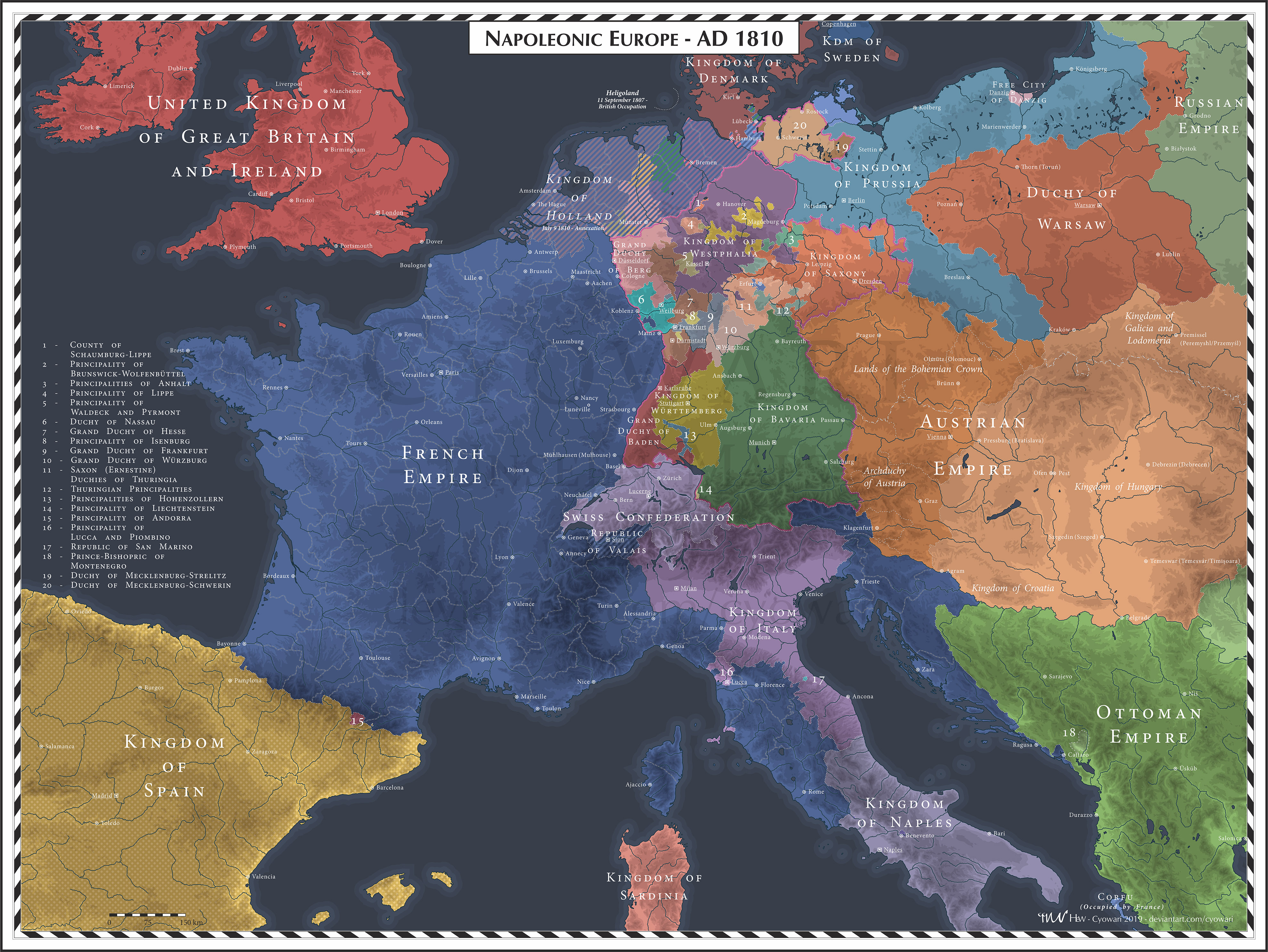 Napoleonic Europe - 1810