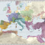 Europe (Mediterranean - Detailed) - AD 520