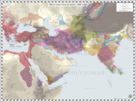 West and South Asia - AD 142