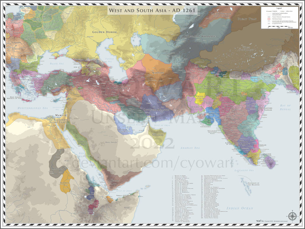 West And South Asia AD 1261 By Cyowari On DeviantArt west-and-south-asia-ad-1261-by-cyowari-on-deviantart