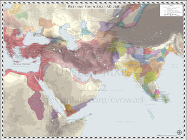 West and South Asia - AD 260