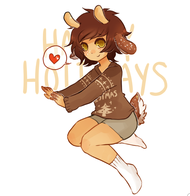 Holiday Raffle Chibi!