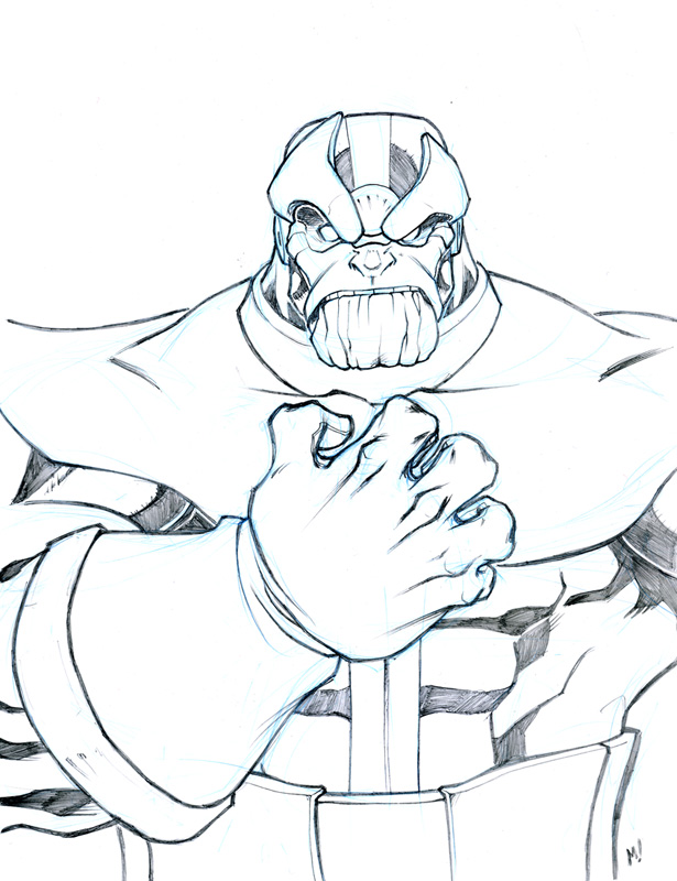 Thanos Commission by Zatransis on DeviantArt Thanos Commission by Zatransis on DeviantArt