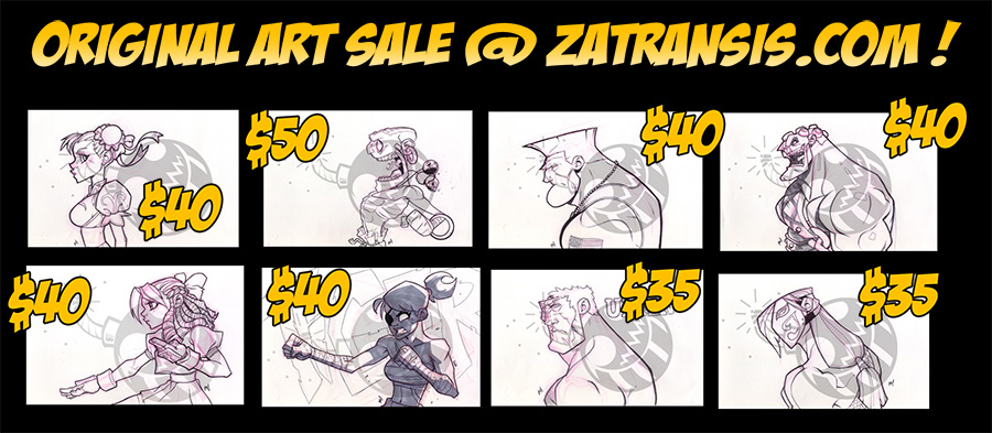 Original art for sale on Zatransis.com!