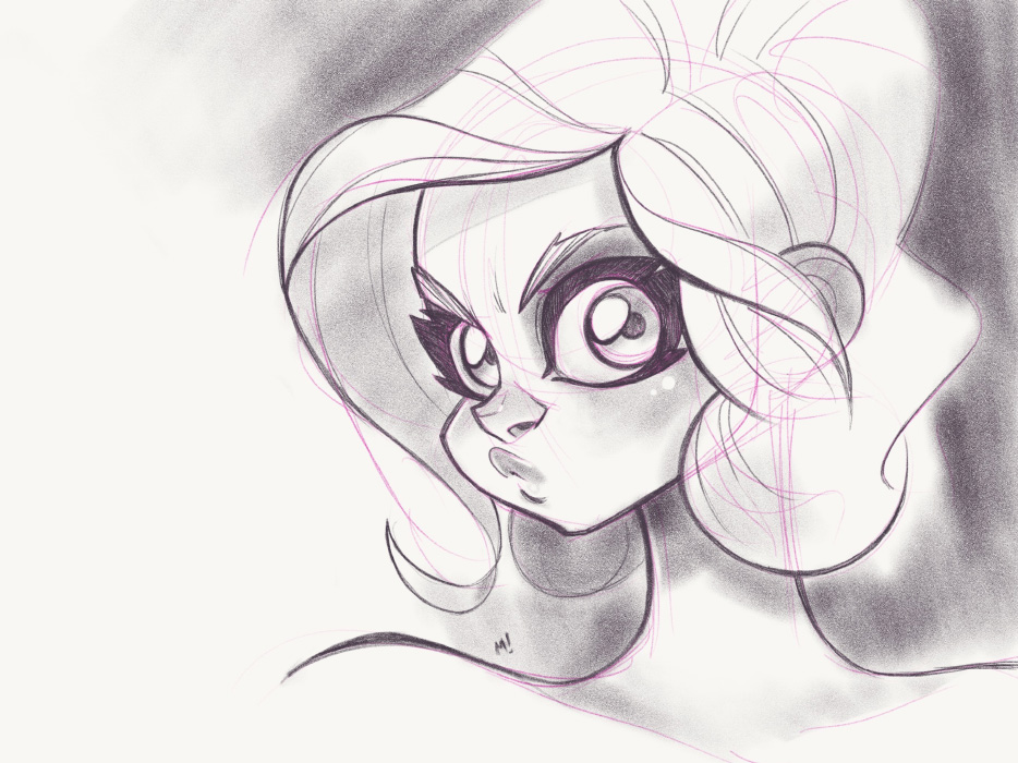 Lady Sketch by Zatransis