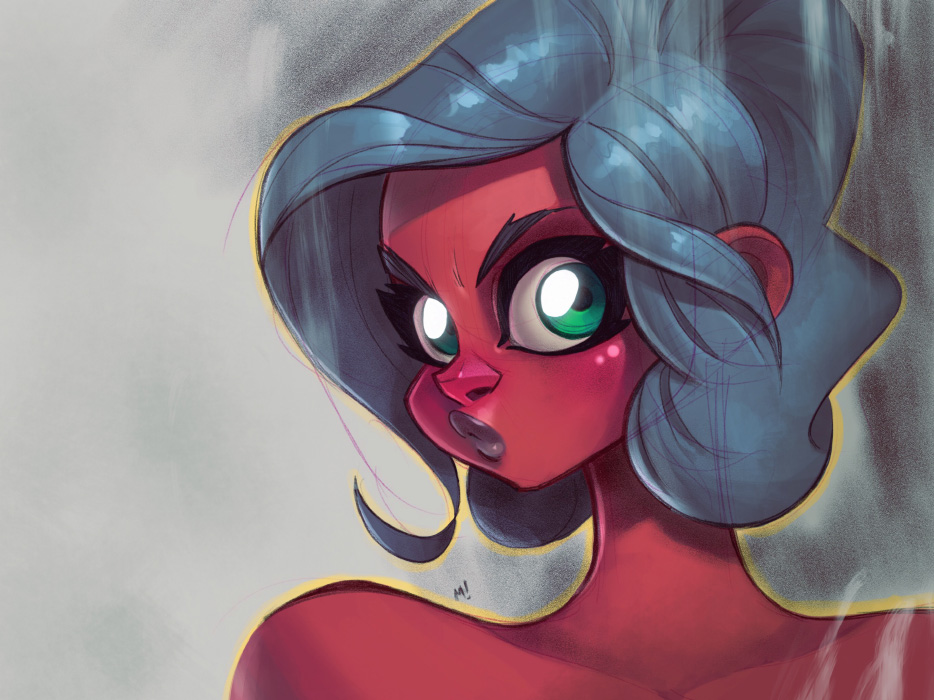 Redgirl by Zatransis