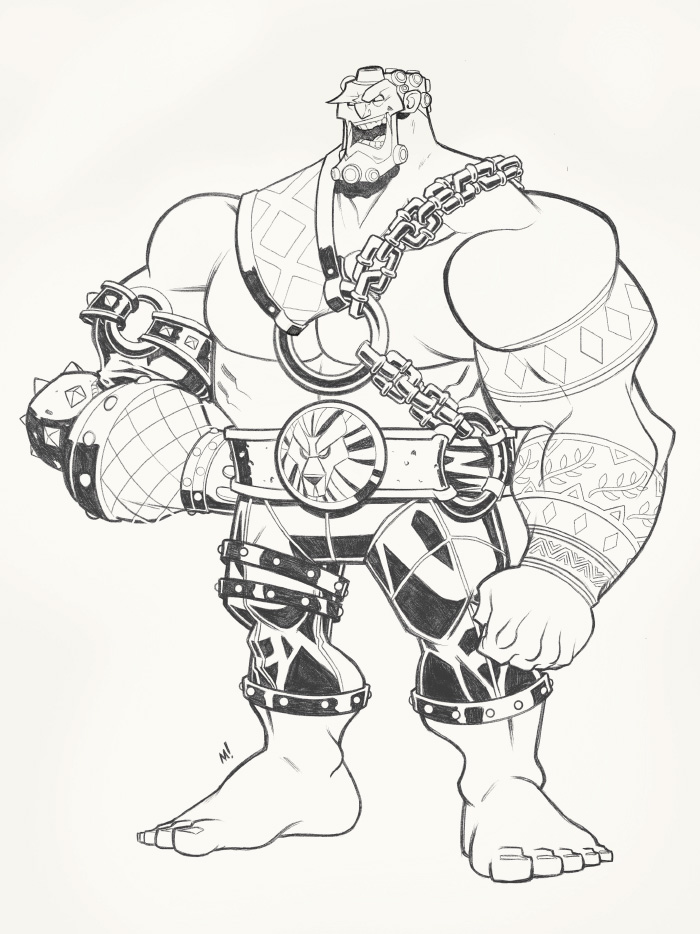 Hakan Lines - Street Fighter V Redesign