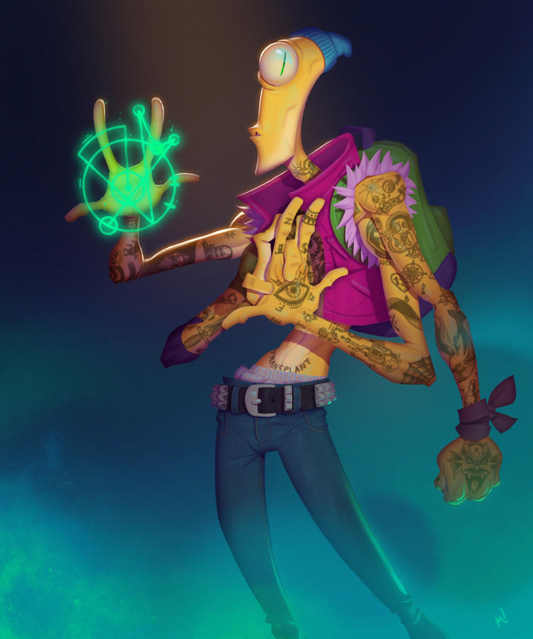 It Came From Beyond... and Named Itself Rolf by Zatransis on DeviantArt