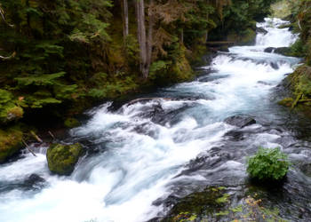 Sahalie/Koosah Falls