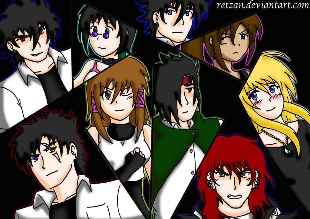 Frontier Academy Cast by Retzan on DeviantArt