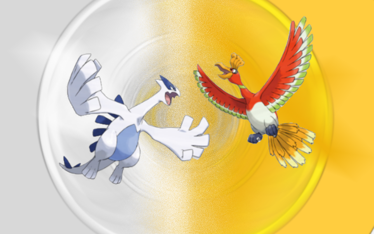 Lugia and Ho-oh by RafaYazoo on DeviantArt