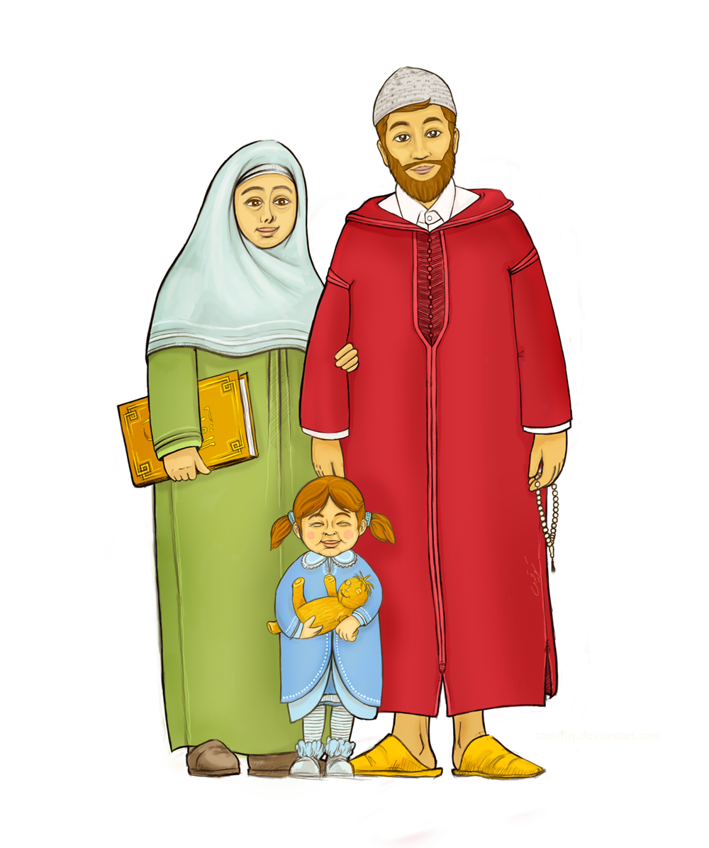 Muslim family