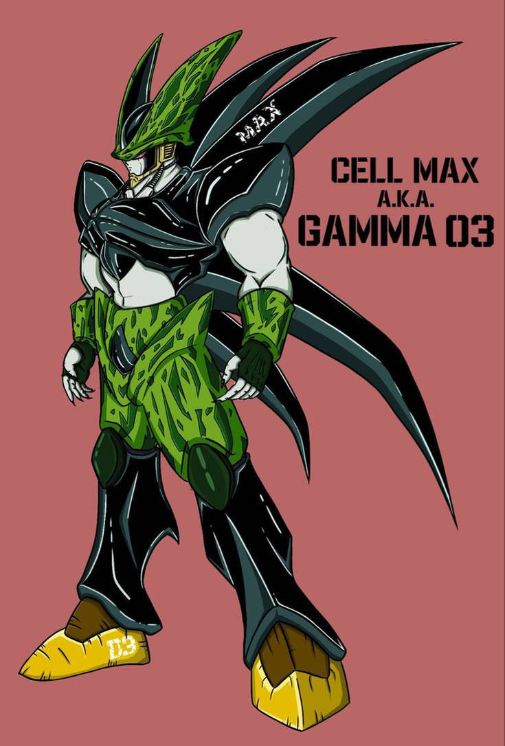 Cellmax Gamma Cell max + Cell (dbz) + ganma 1 and 2 by JintoDBAF on DeviantArt