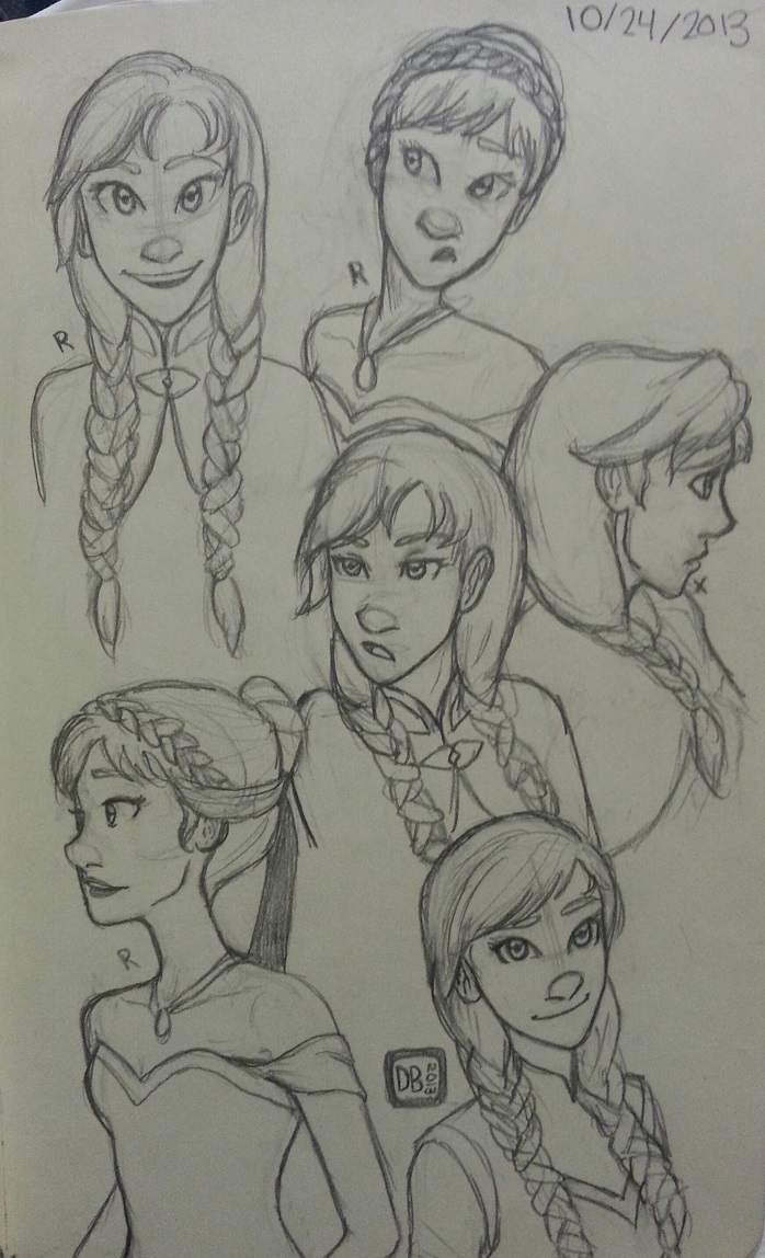 Princess Anna sketchdump