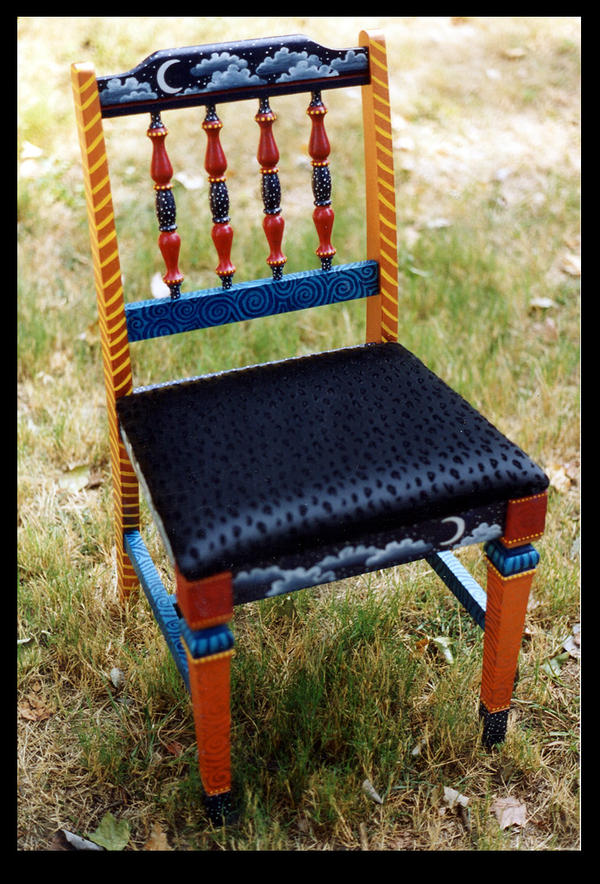 Goodnight Moon Rocking Chair Midnight Moon Chair by ReincarnationsDotCom on DeviantArt