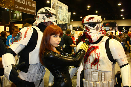 Black Widow vs. Death Troopers