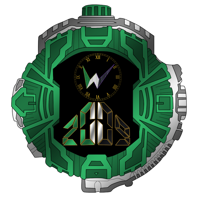 Kamen Rider W CycloneJokerXtreme Ridewatch by Draking11 on DeviantArt