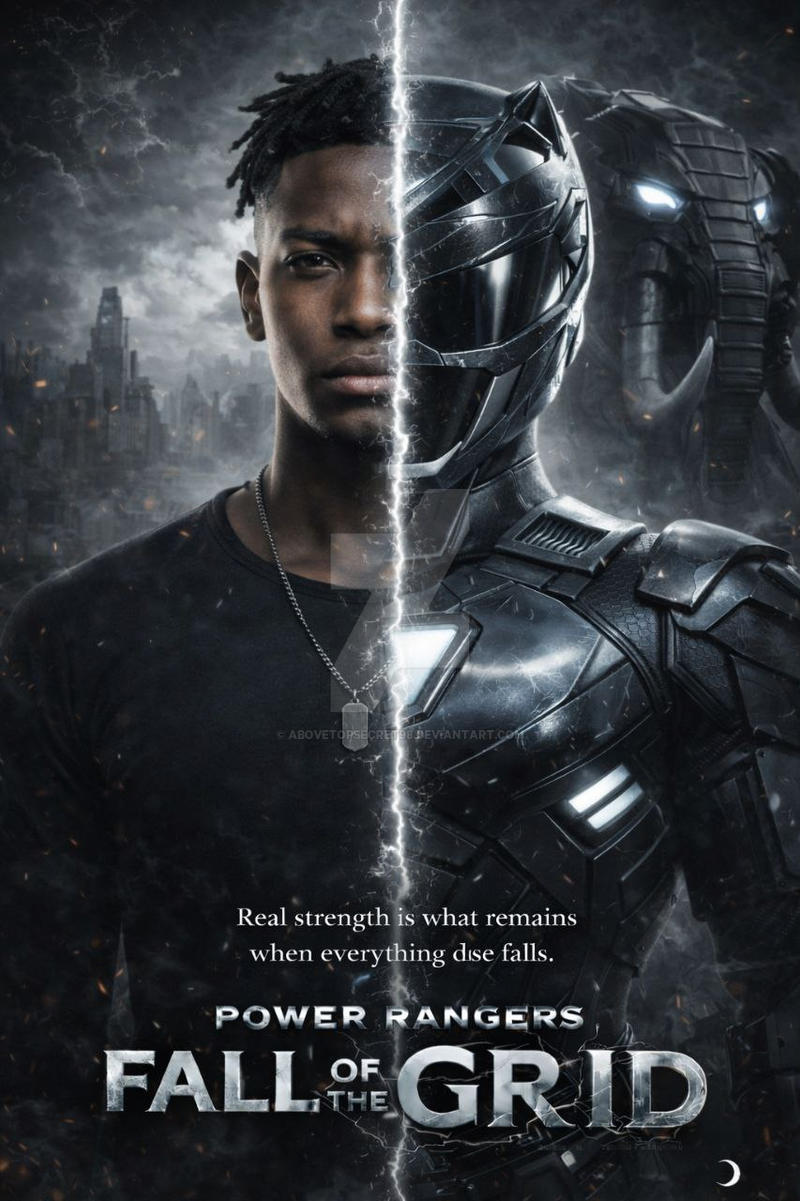 Black Ranger Without Hel Black Ranger character Poster by abovetopsecret98 on DeviantArt