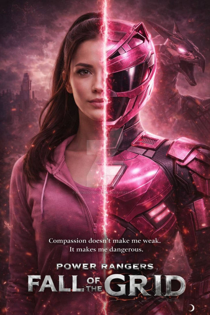 April Pink Ranger Pink Ranger Character Poster by abovetopsecret98 on DeviantArt