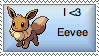Eevee Stamp by homeworkkills
