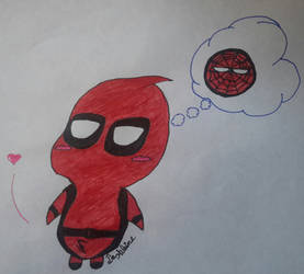 Deadpool thinks about Spiderman
