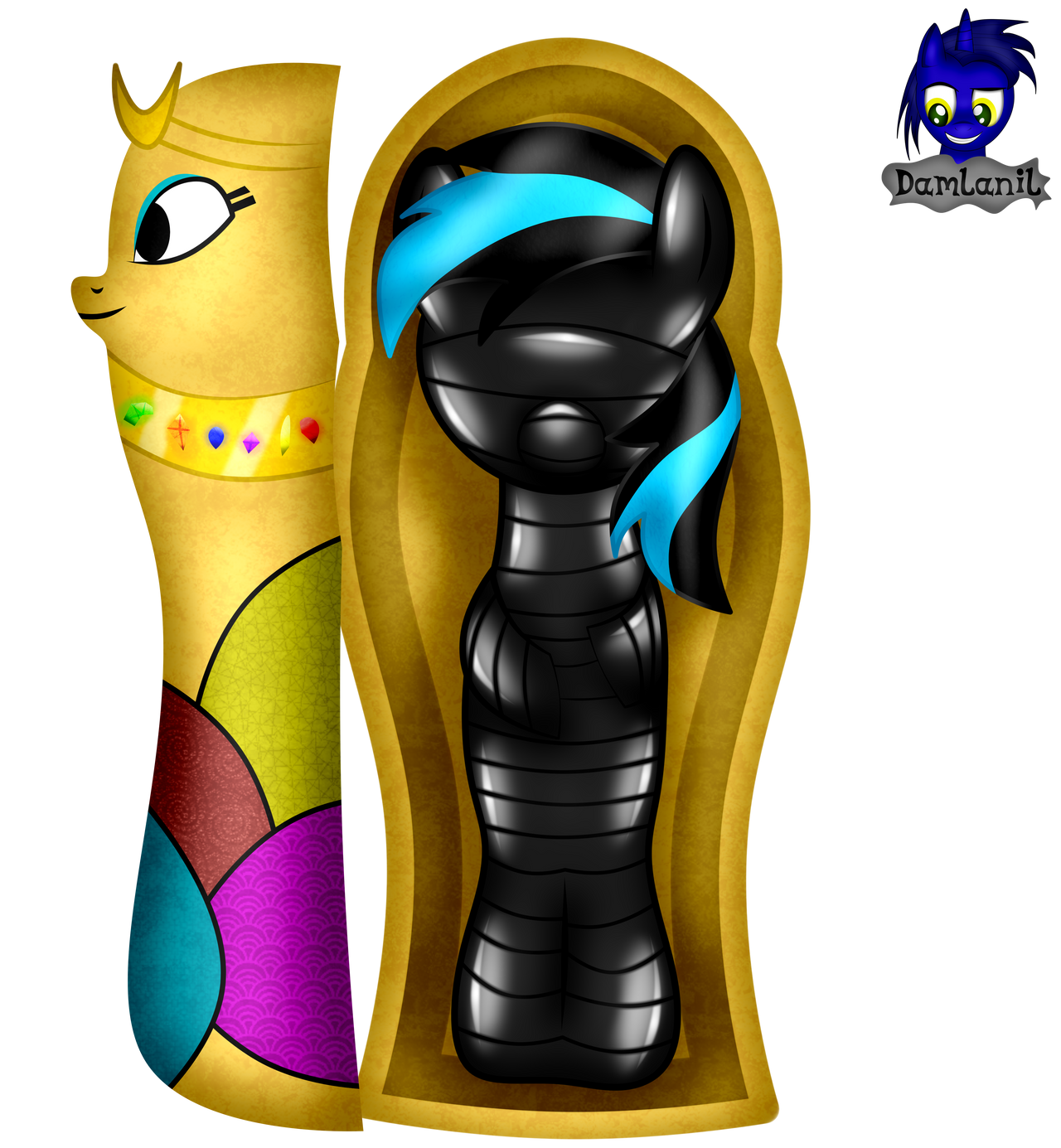 Mlp Mummification Mummified Nightlight Aura by PrinceDamlanil on DeviantArt