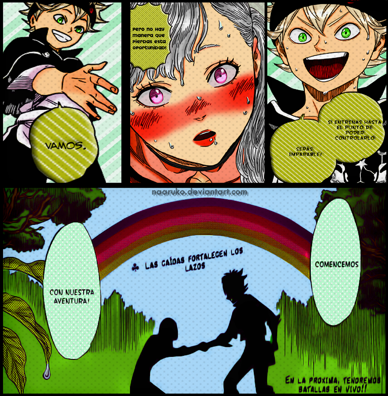 Black Clover 05 Mosaico Asta Noelle 3 By Naaruko On.