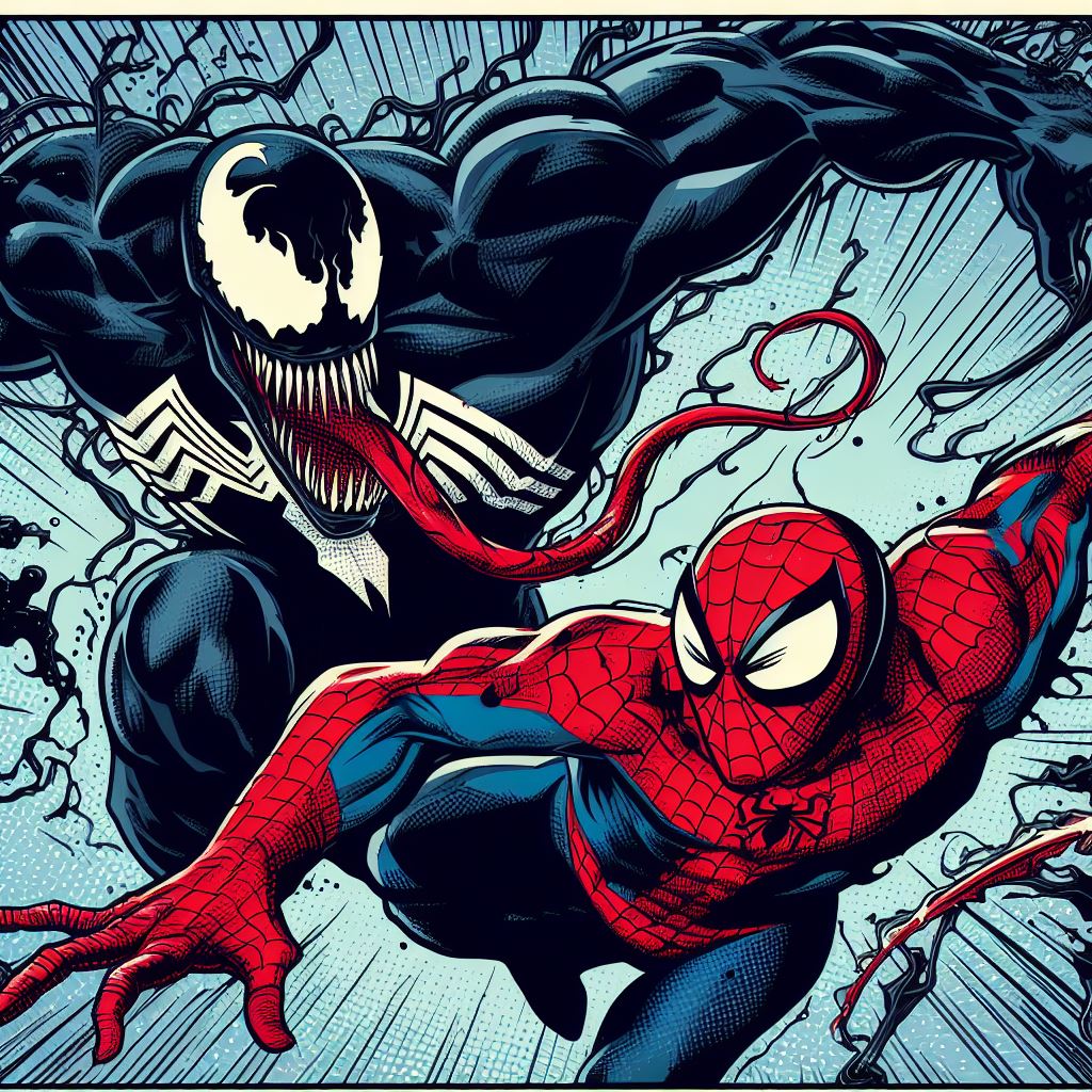 Ai Spider-Man vs venom by RobB1-23 on DeviantArt