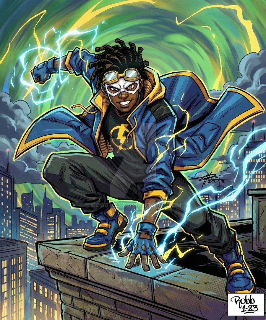 Static Deviantart Static Shock 2 by RobB1-23 on DeviantArt