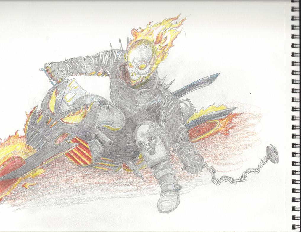 Ghost Rider-color by Robodoc93 on DeviantArt