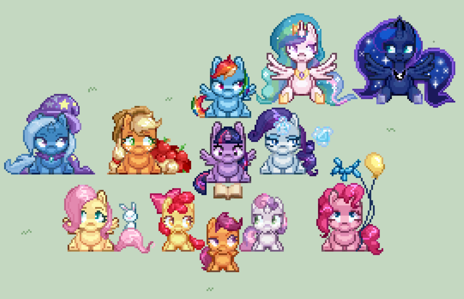 Pixel Ponies!