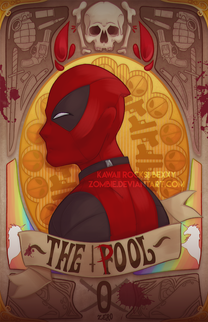 The Pool - Deadpool Tarot Print by zombie on DeviantArt