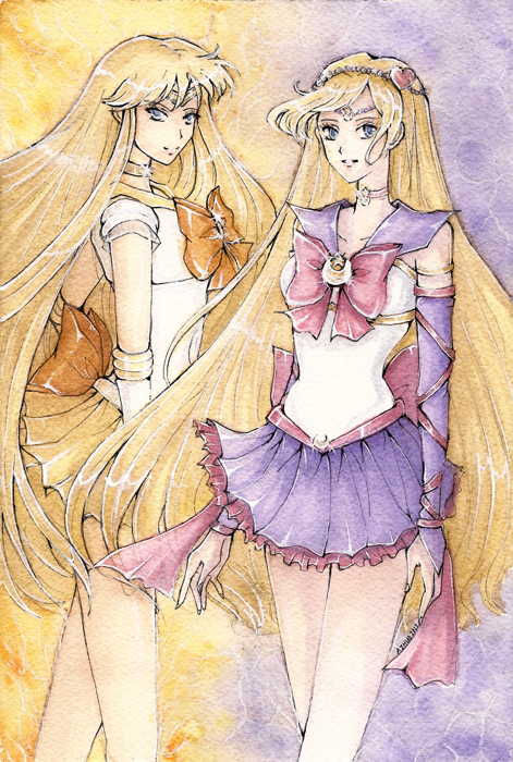 G: Sailor Sun and Sailor Kaguya