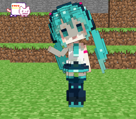 Hatsune Miku in Minecraft by MMDYumeHokou on DeviantArt