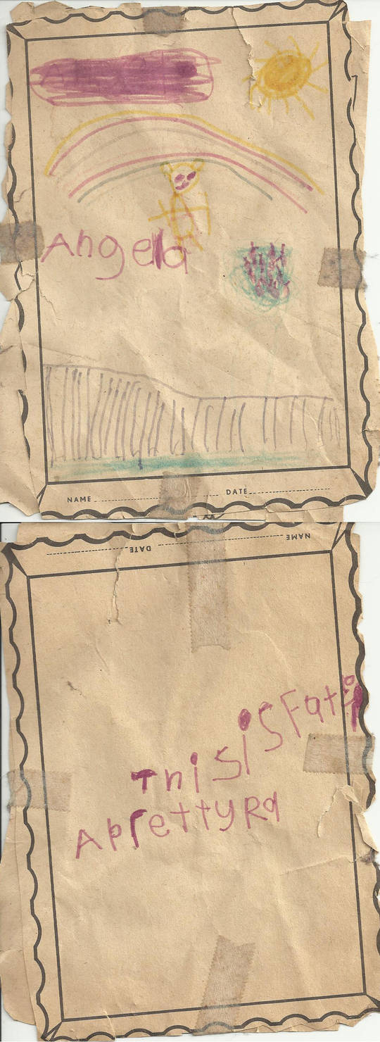 First drawing ever by angela808 on DeviantArt