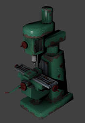 Mill 1500 tris 2048 texture