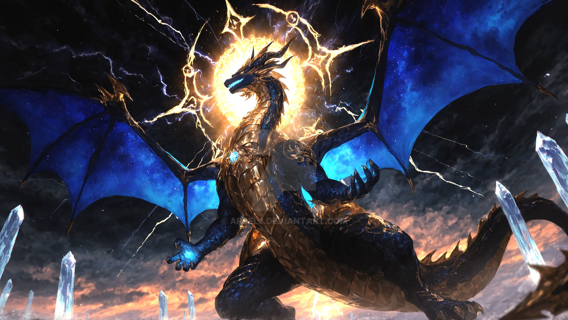Celestial Storm Dragon