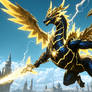 The Golden Dragon of the Celestial Citadel