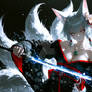 The Stormfang Kitsune of the Celestial Blade