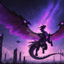 Void Dragon Sovereign with Purple Wings