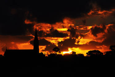 Goonderup Oval Sunset #6