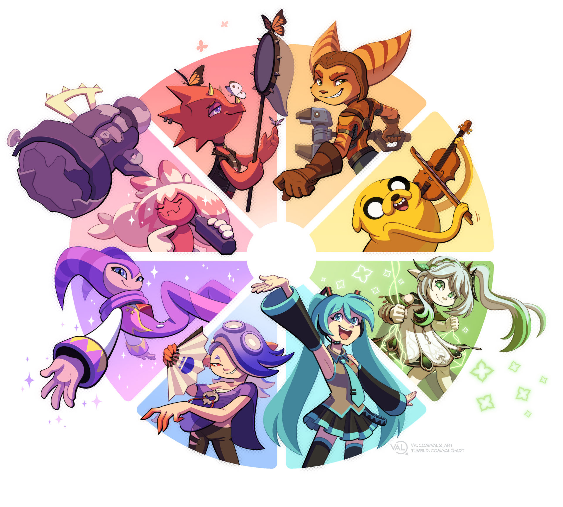 Color wheel challenge by ValQ on DeviantArt