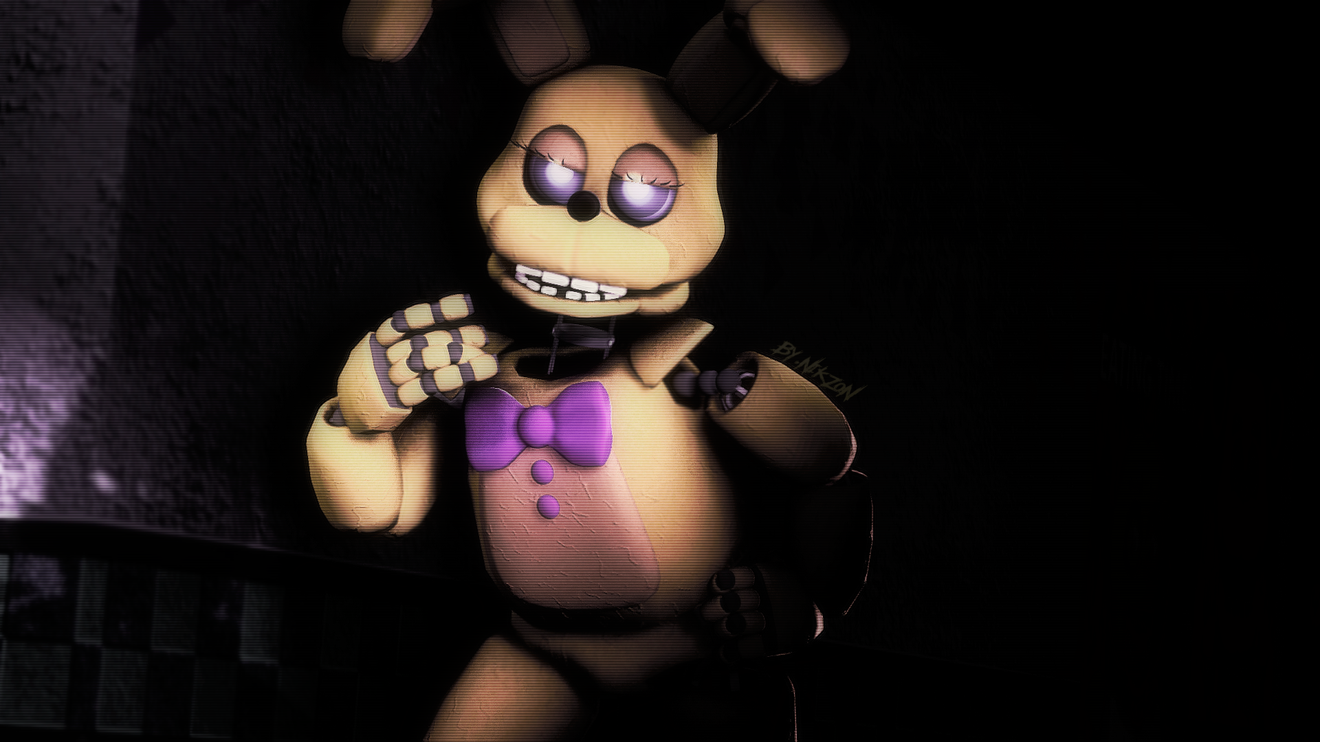 Minigame Springbonnie Fnaf 4 by Goren644 on DeviantArt