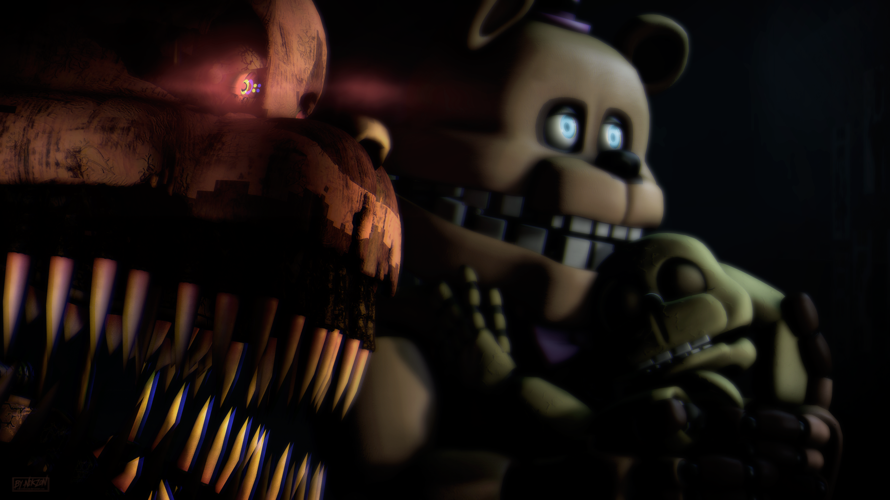 SFM/FNAF2] Withered Freddy. by NikzonKrauser on DeviantArt