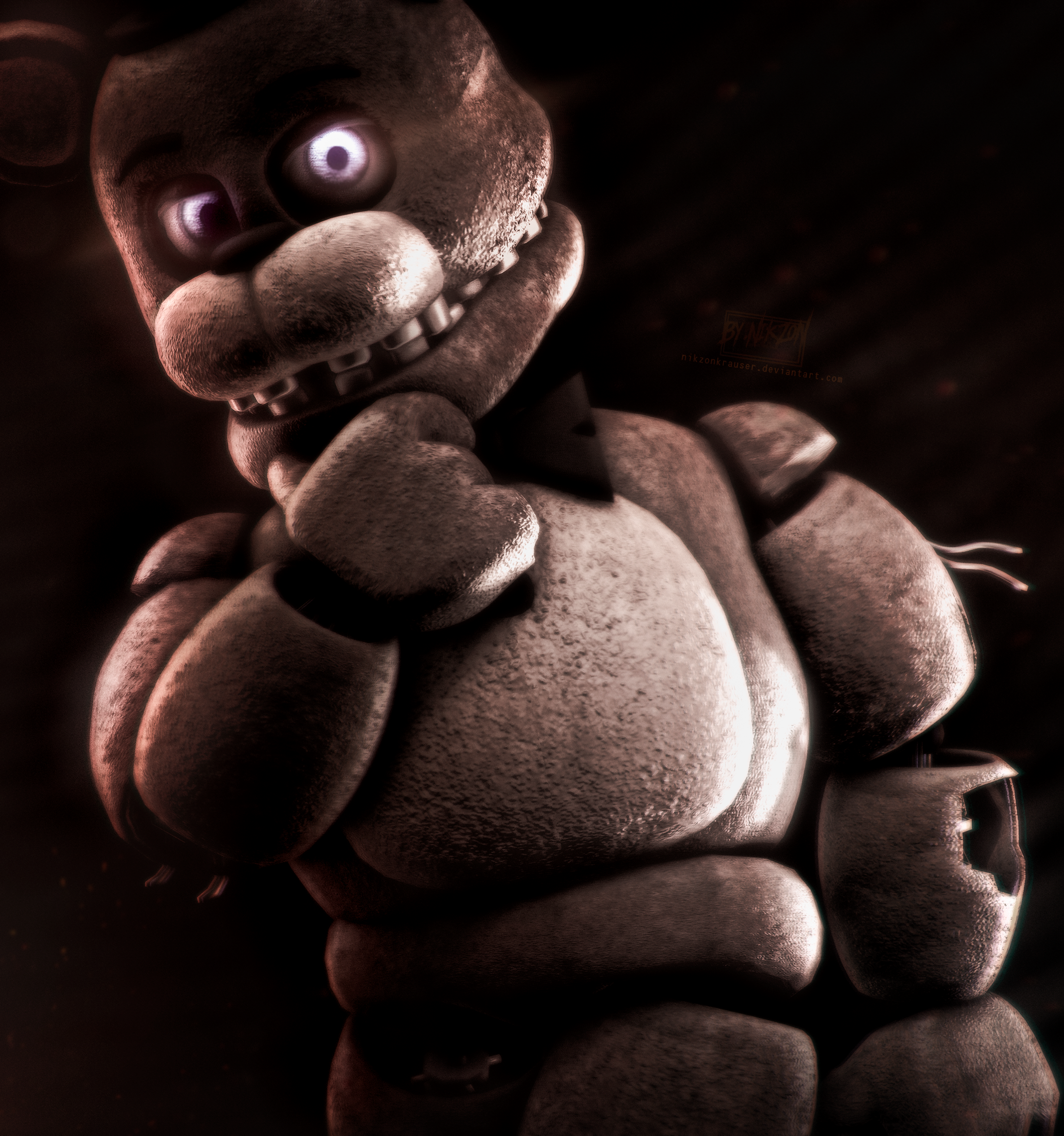 Five Nights at Freddy's 2 Withered Freddy Artwork by EmeraldcraftLS on  DeviantArt